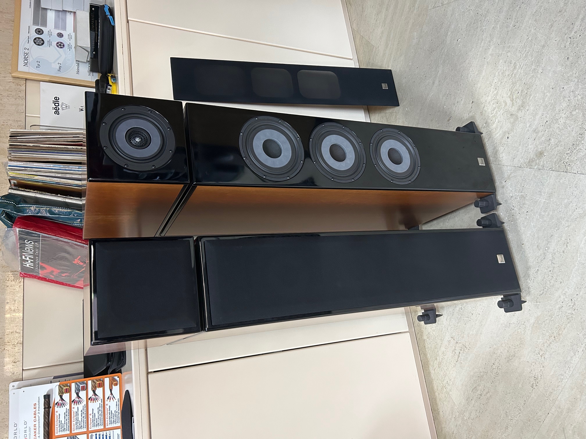 Altavoces Vienna Liszt Reference Cherry