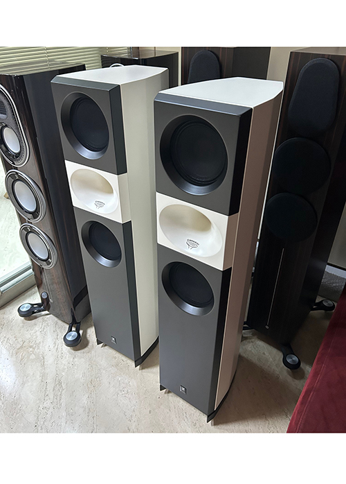 Altavoces Zingali Home Monitor 2.6 bicolor blanco y negro