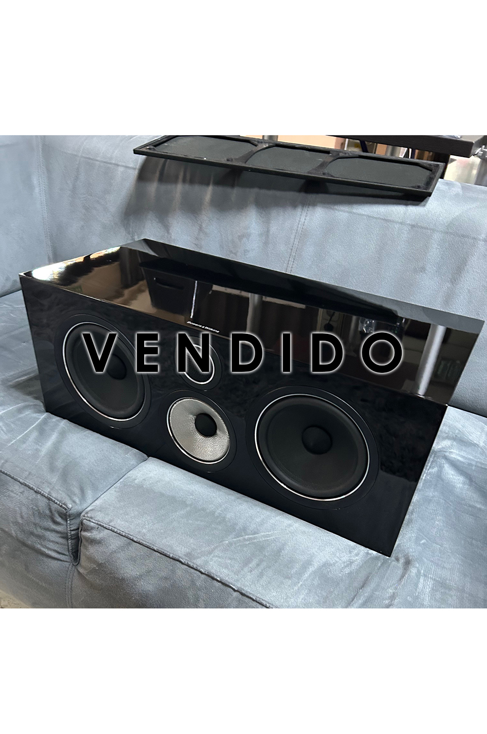 Altavoz central Bowers and Wilkins HTM71 S2 negro 