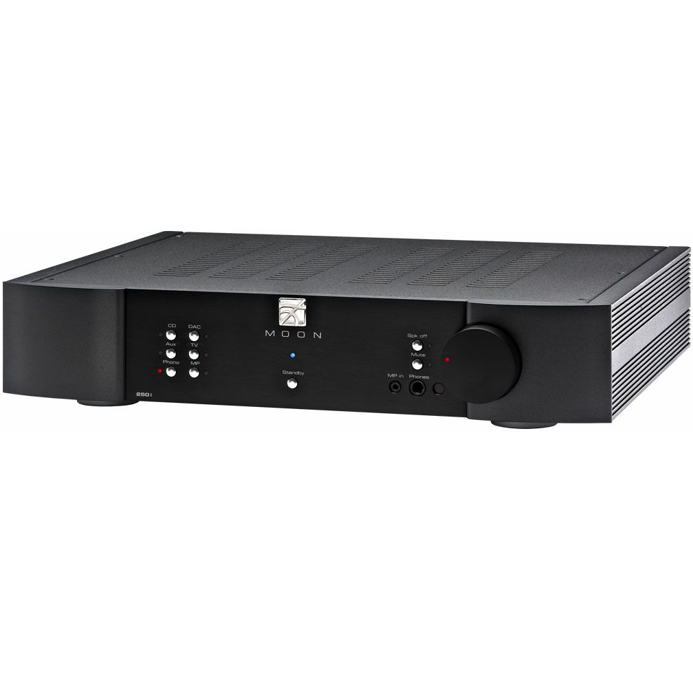 Amplificador integrado Moon 250i V2 Negro