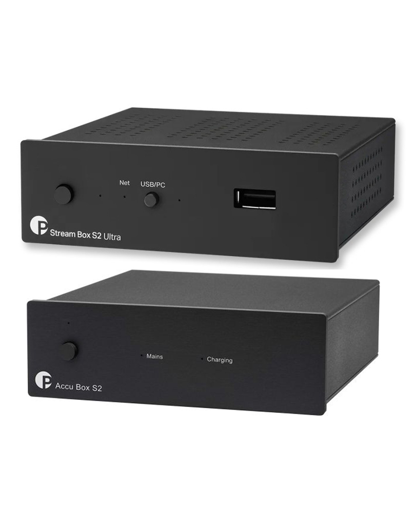 Streamer de música Pro-Ject Stream BOX S2 Ultra color negro