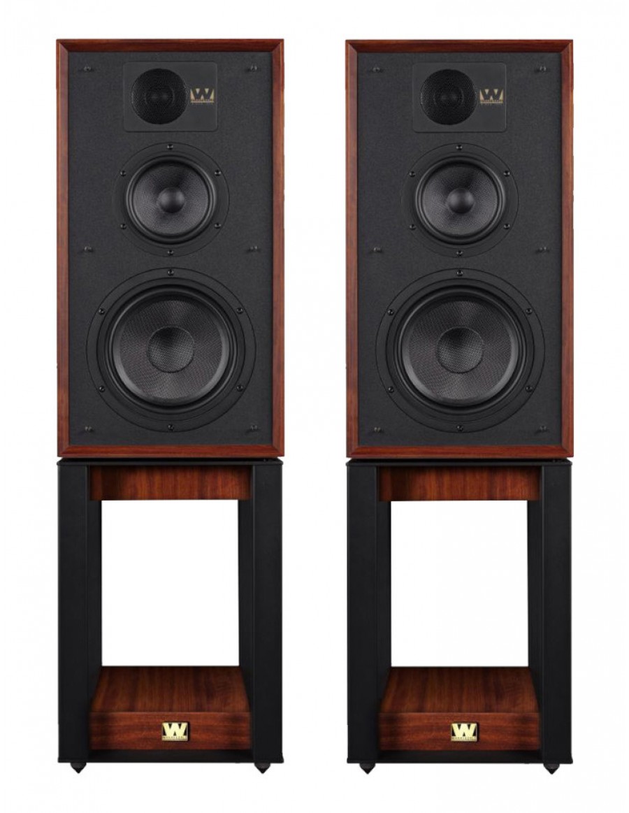 Altavoces Wharfedale Linton + Stands color Mahagony