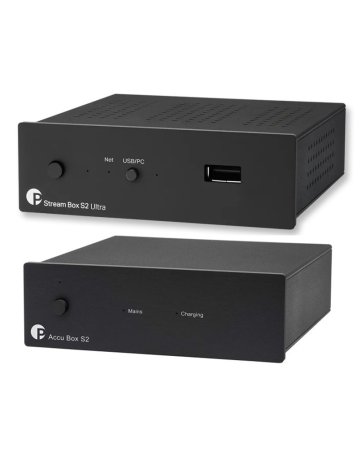 Streamer de música Pro-Ject Stream BOX S2 Ultra color negro