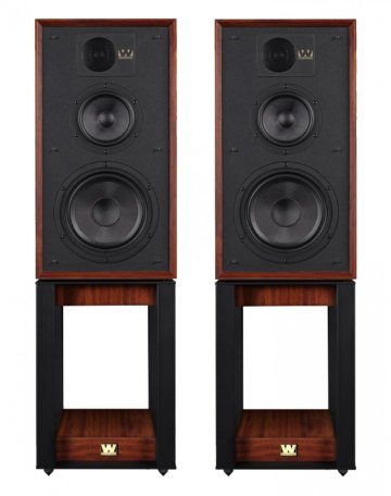 Altavoces Wharfedale Linton + Stands color Mahagony